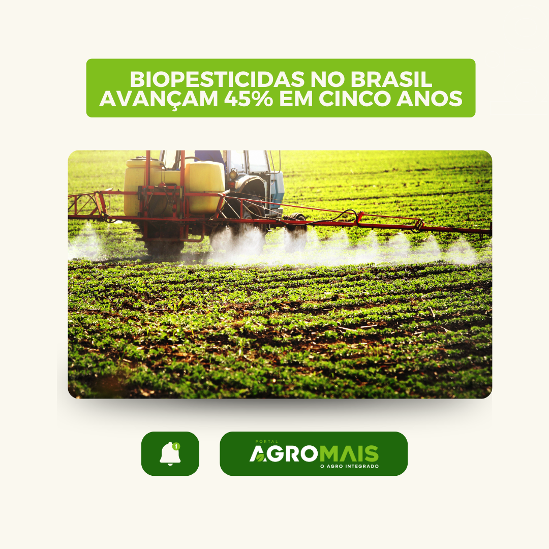 Crescimento Exponencial: Biopesticidas no Brasil Avançam 45% em Cinco Anos