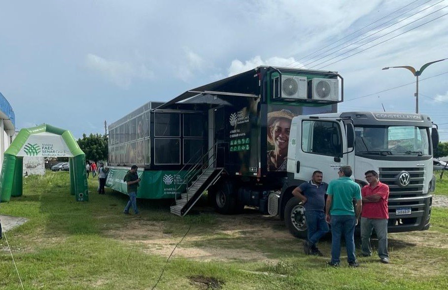 Sistema Faec/Senar Apresenta Carreta Agro na Expocentral em Senador PompeuSistema Faec/Senar