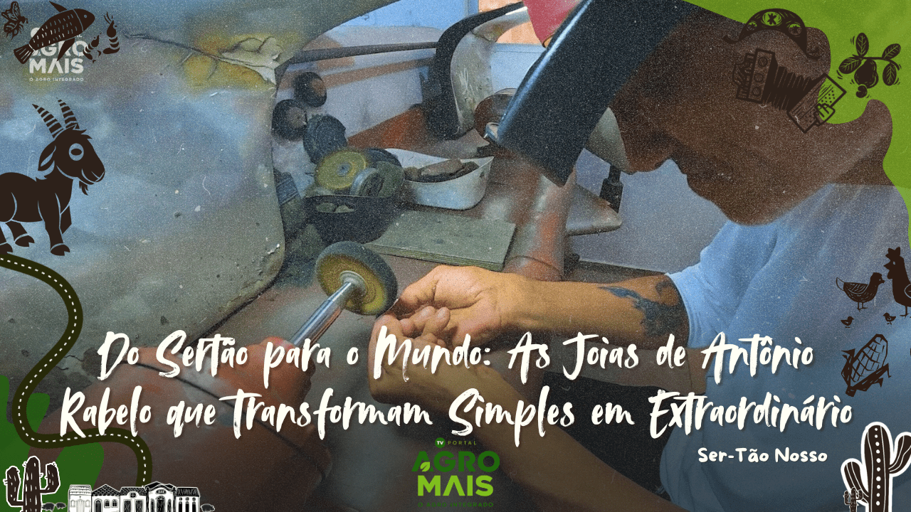 joias feitas com espinhos e pedras do sertão nordestino