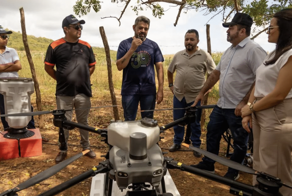 produtores participando do Dia de Campo em Ocara