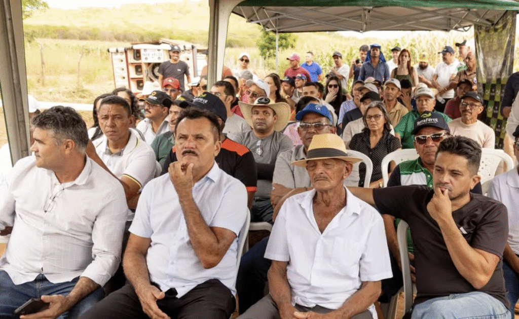 produtores participando do Dia de Campo em Ocara