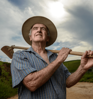 O seguro rural garante estabilidade financeira ao produtor em tempos de crise climática