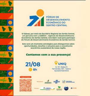  Evento promovido pelo Sebrae e ADESCC em Quixeramobim
