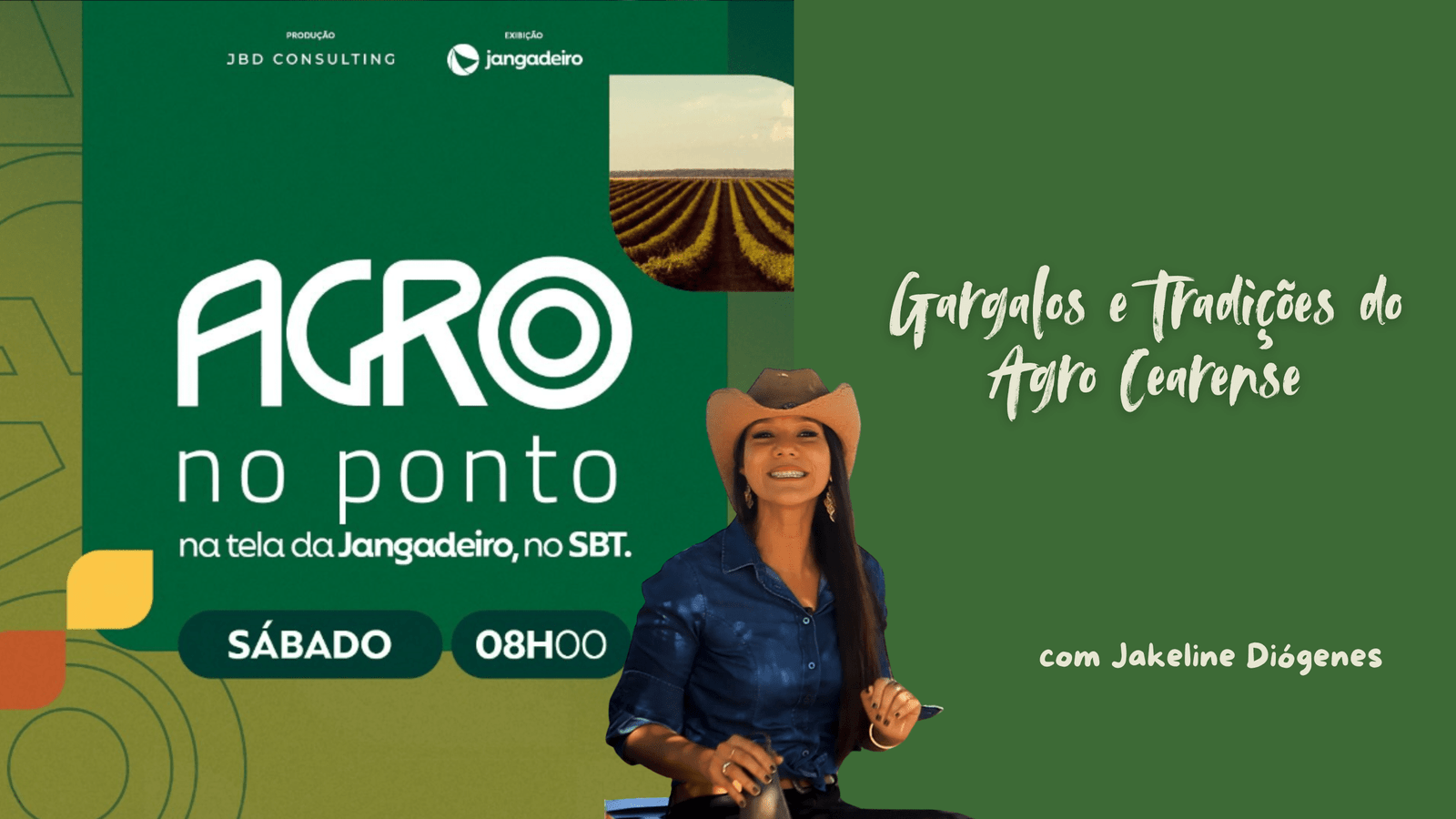 Agro no Ponto mostra gargalos da bovinocultura, inovação na fruticultura e as raízes da vaquejada no Ceará.