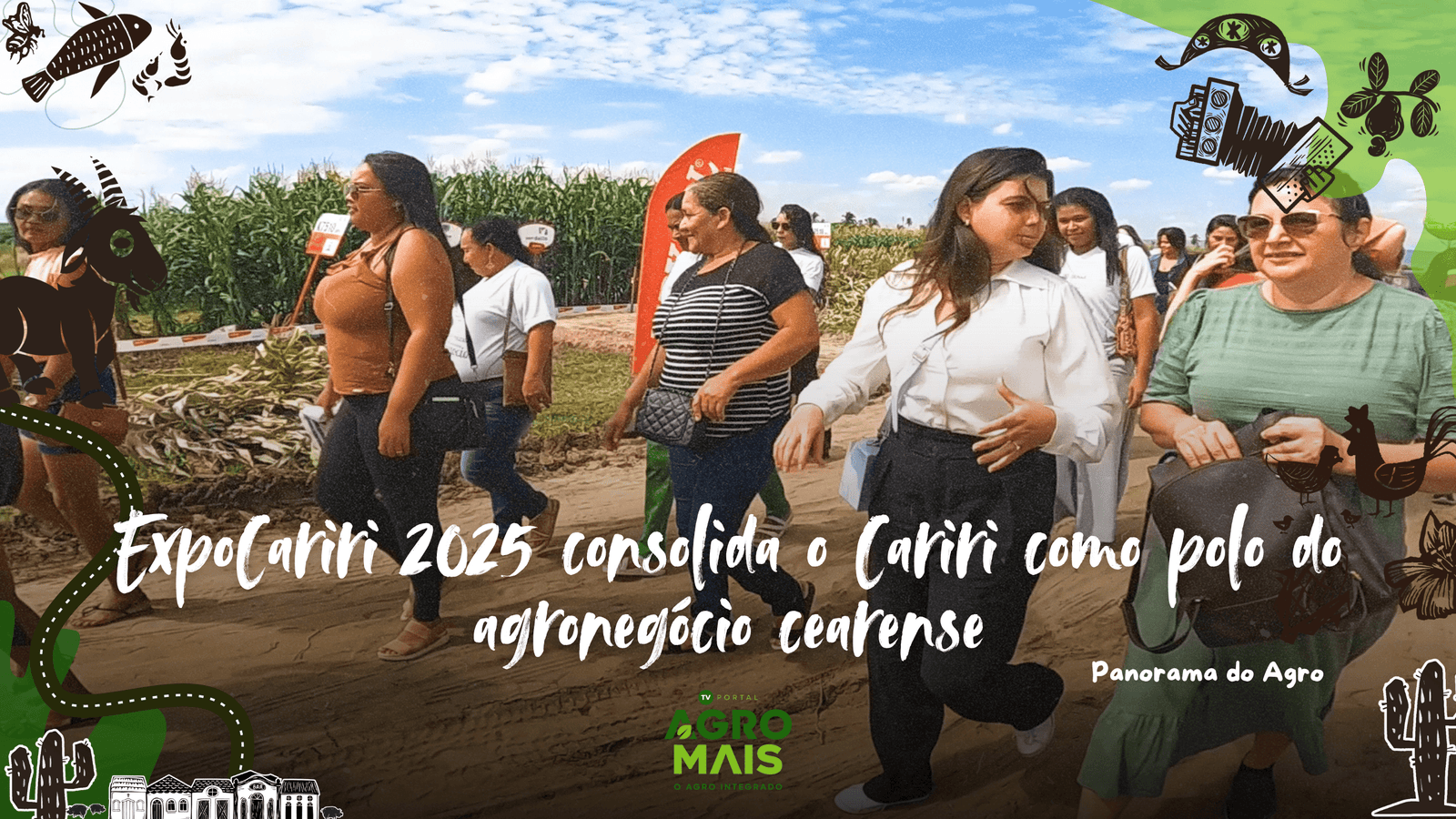Edição 2025 da Expo Cariri reforça o papel do Cariri no agronegócio cearense.