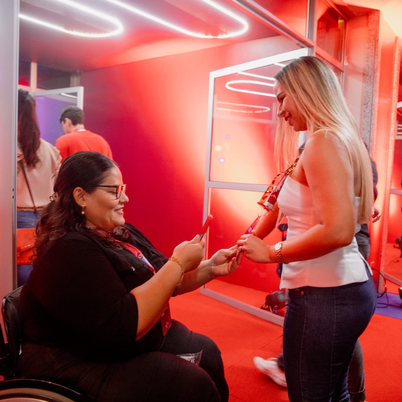 Estrutura acessível garante participação plena no Siará Tech Summit 2025.