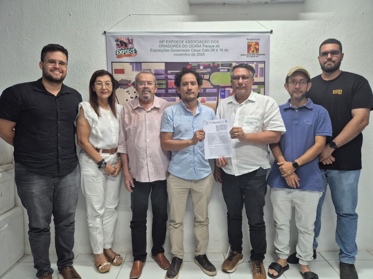 Parceria entre ACC e UECE garante atendimento veterinário especializado durante a Expoece 2025, em Fortaleza.