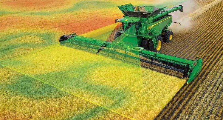 Colheita inteligente mostra como colheitadeiras podem se ajustar sozinhas