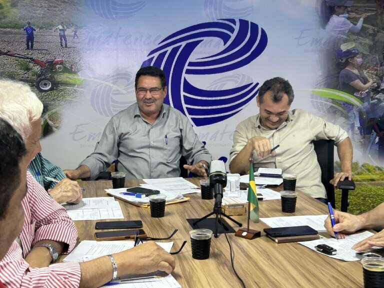 Reunião do Conselho de Gestão da Ematerce debateu estratégias para ampliar o acesso de agricultores cearenses ao crédito rural e à assistência técnica.
