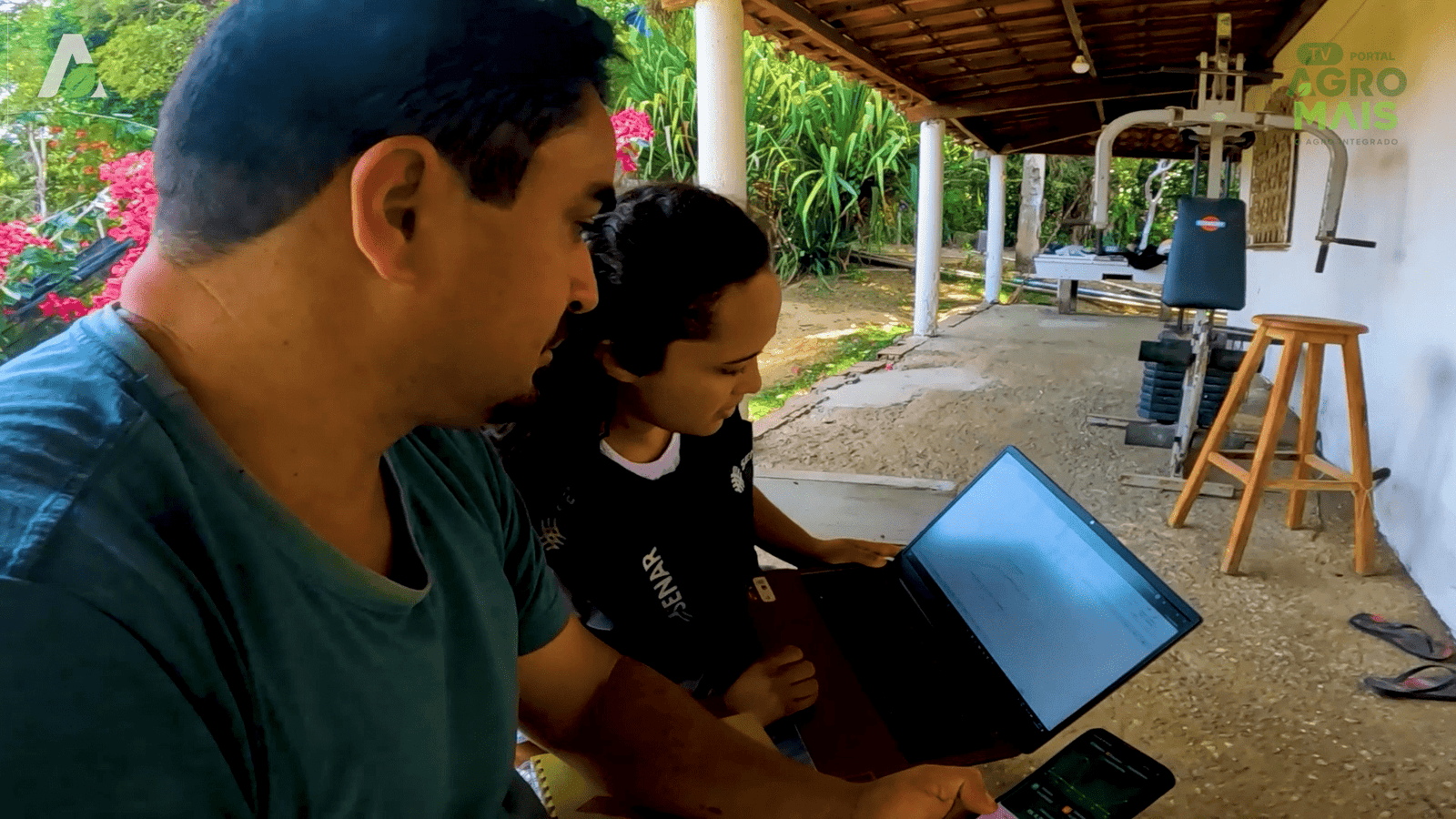 écnico da ATEGS realiza visita de campo a produtor rural no Ceará dentro do programa do SENAR
