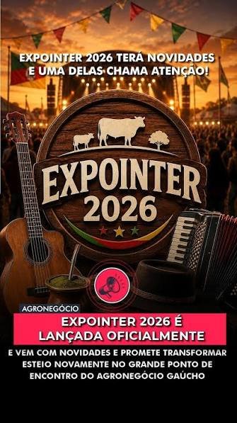 Expointer 2026 — feira abre em 5 dias com recorde de zebuínos