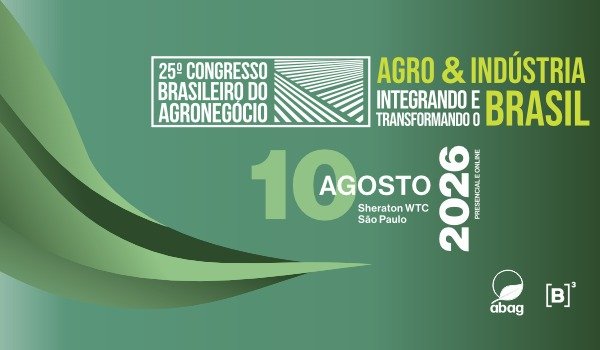 CBA 25 anos em 10/08 — debates que pautam o agronegócio
