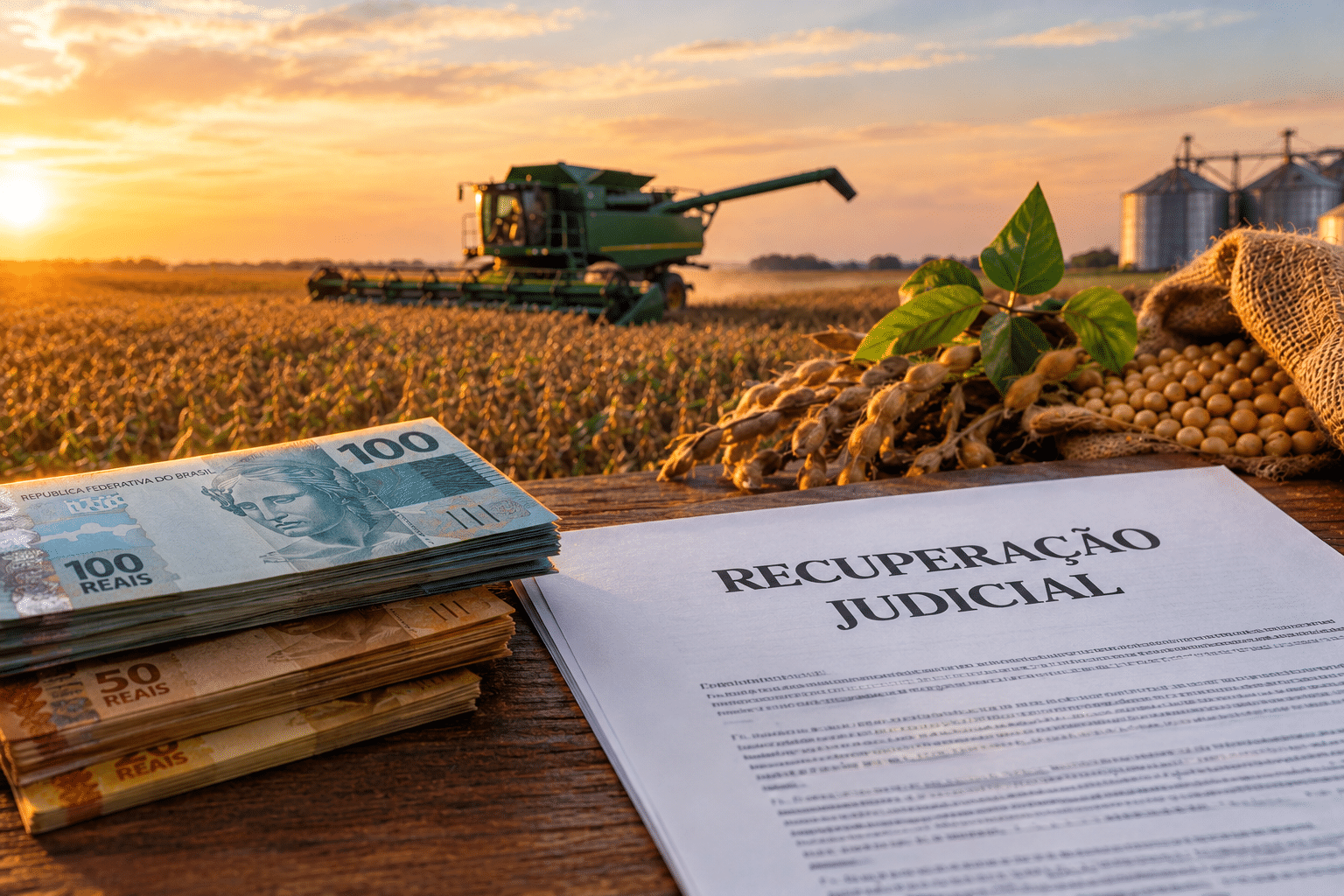 Planejamento financeiro de propriedade rural.