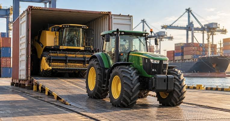 Tratores e máquinas agrícolas disponíveis ao produtor