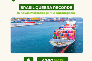 Brasil Quebra Recorde com 16 Novos Mercados para o Agronegócio em Dois Meses
