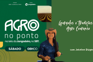 Jaqueline Diógenes apresenta o Agro no Ponto com temas sobre bovinocultura, camarão, fruticultura e vaquejada no Ceará.