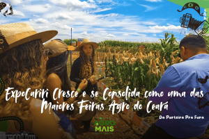 Produtores e visitantes na ExpoCariri 2025 em Barbalha, feira que impulsiona o agronegócio no Ceará