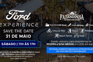 Picape Ford Maverick Tremor exposta no evento Ford Experience