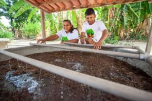 Sistemas de reúso de água e fossas ecológicas implantados em comunidades rurais do Ceará