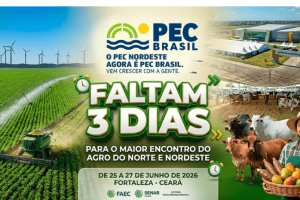 PEC Brasil 2026 em 3 dias: reta final de preparação para o produtor cearense