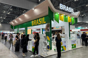 Mapa marca presença na maior feira de alimentos da Coreia do Sul