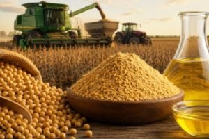 Farelo e óleo de soja: oferta global cresce e Brasil mantém preços firmes