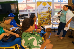 Foto de mulheres e jovens do agro durante a ExpoCariri 2025