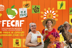 A 2ª edição da feira reúne produtores de todas as regiões do Ceará e valoriza a agricultura familiar.