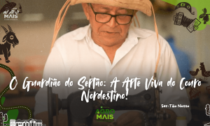 Mestre do couro transforma couro cru em tradição viva no Ceará