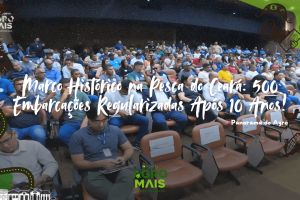 Entrega de autorizações para embarcações pesqueiras no Ceará.