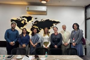 Representantes da CNA em visita técnica à Índia, explorando oportunidades para o agronegócio brasileiro.