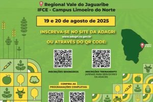 Participantes assistem ao Seminário de Defesa Agropecuária em auditório do IFCE