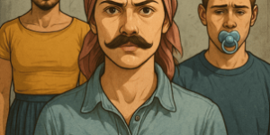 A Agenda do Caos: Mulher de Bigode, Homem de Saia e Chupeta pra Depressão – O Colapso Moral Está Acontecendo!