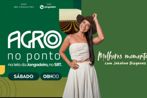Jakeline Diógenes no programa Agro no Ponto.