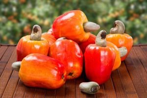 alimentos à base de caju