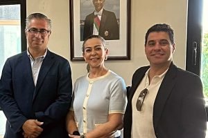 Empresários e autoridades durante o lançamento da Missão do Agronegócio na sede da FIEC
