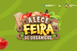 Feira de Orgânicos Alece reúne produtores locais em Fortaleza.