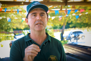 cavalo em competição no Haras Land