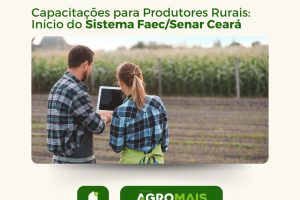 Sistema Faec/Senar Ceará: Destaque Nacional em Capacitações para Produtores Rurais