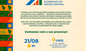  Evento promovido pelo Sebrae e ADESCC em Quixeramobim