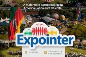 Expointer 2026: maior feira agro da América Latina começa em 29/08