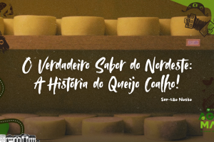 Produção tradicional do queijo coalho no Nordeste.