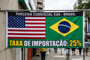 Tarifa americana de 25% entra em vigor dia 22 — o que monitorar e fazer antes de sexta