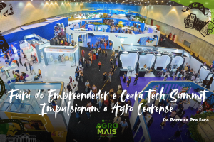 Produtores rurais e empreendedores do Ceará participando da Feira do Empreendedor e do Ceará Tech Summit 2025.