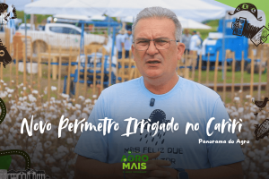 O presidente da FAEC, Amílcar Silveira, lidera a articulação para a implementação do novo perímetro irrigado no Cariri, visando o fortalecimento do agro cearense.