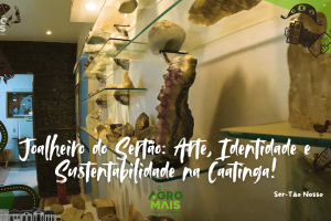 Antônio Rabelo transforma elementos da Caatinga em joias exclusivas que valorizam a identidade sertaneja.