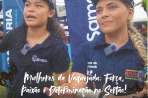Mulheres conquistam espaço na vaquejada, desafiando barreiras e preconceitos.